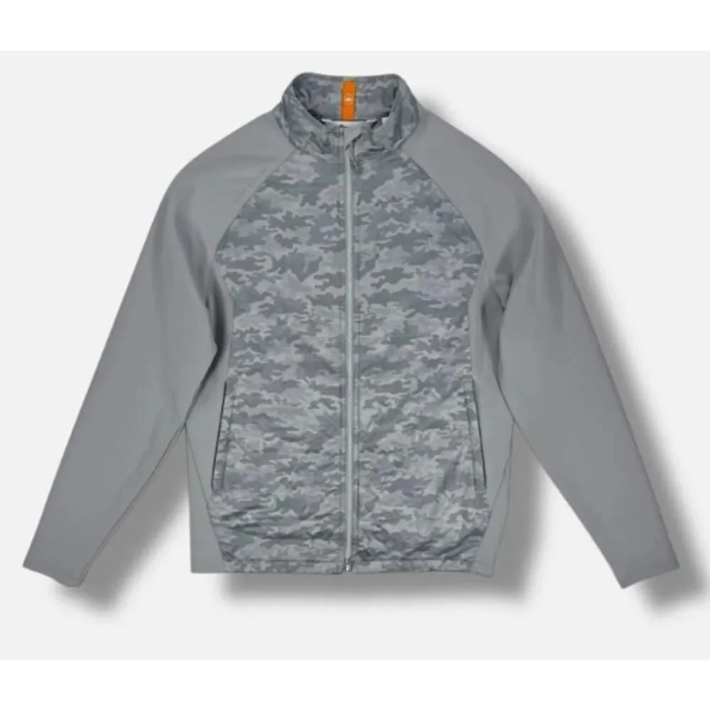 Peter Millar Hyperlight Merge Jacket Gray Camo “Barstool Golf” Men’s Sz. M